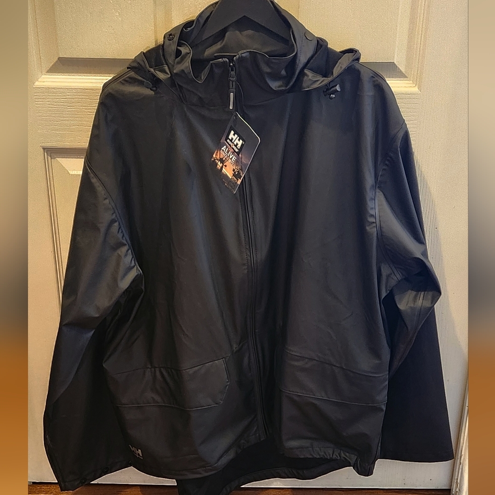 Helly Hansen Work Wear Voss Waterproof Rain Jacket (XL)